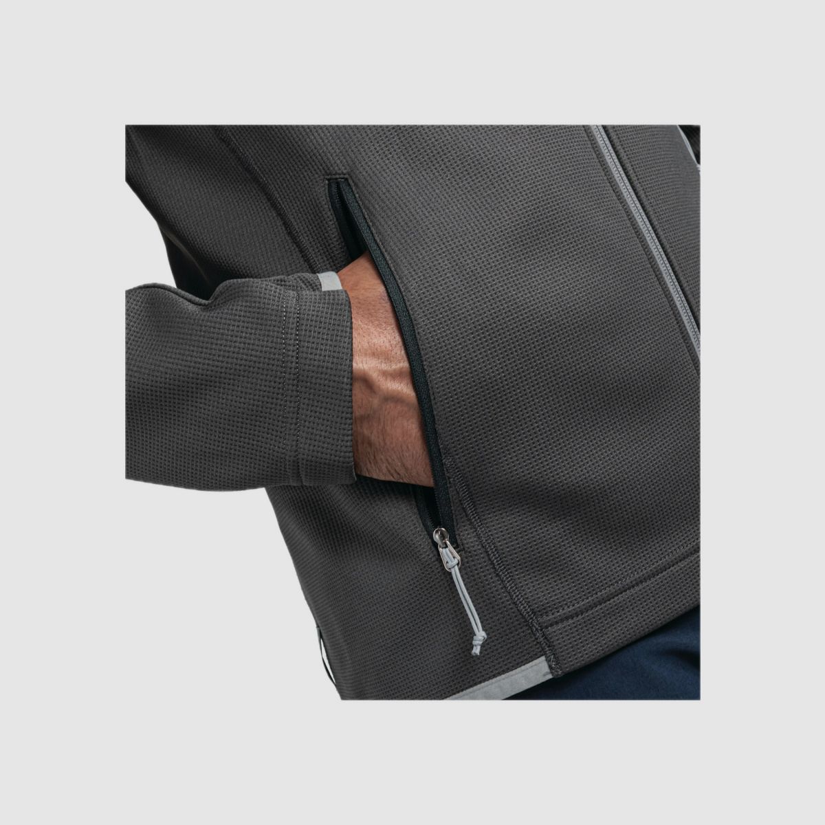 SCHÖFFEL Fleece Jacket Bleckwand M Grau