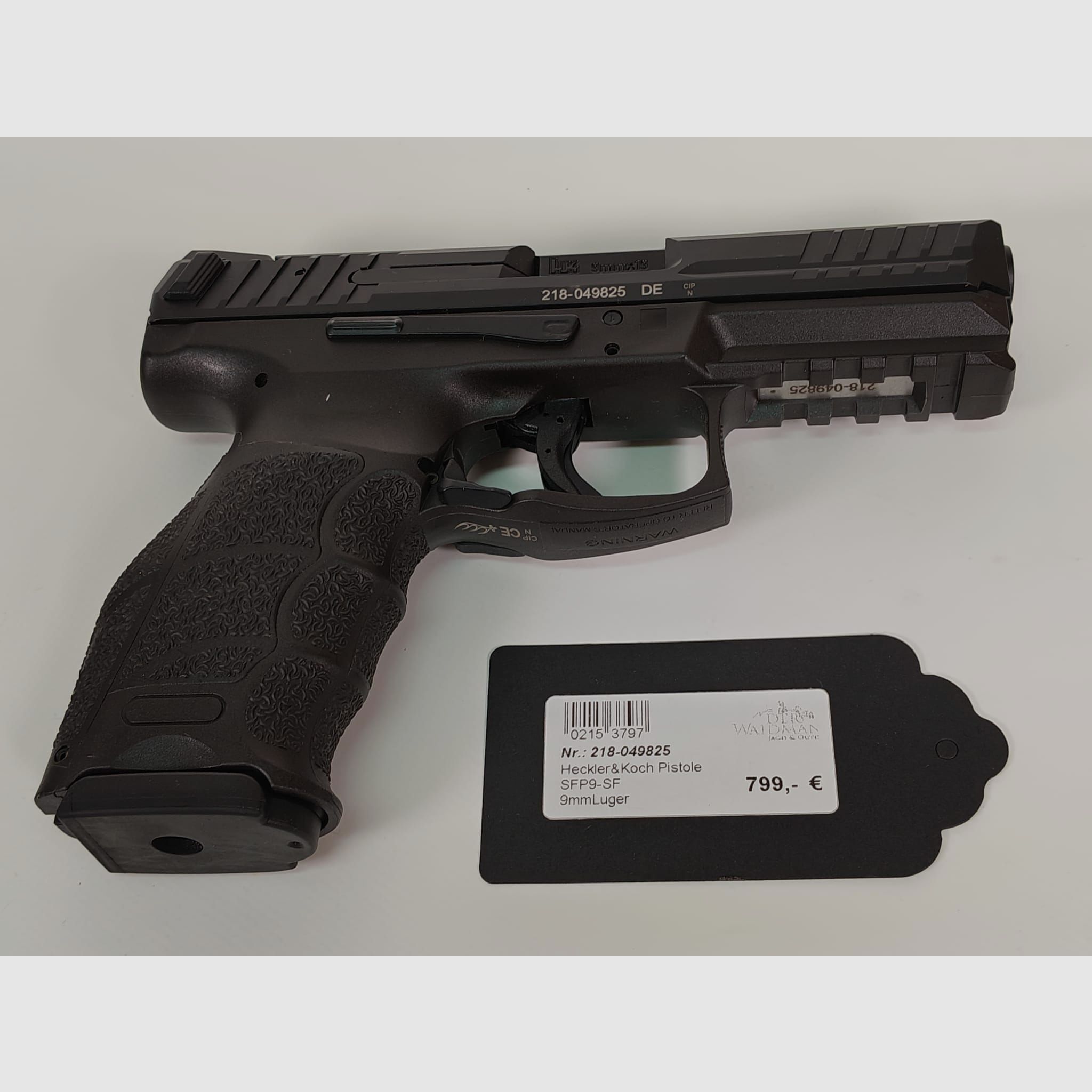 Heckler & koch SFP9 9mmLuger inkl. Koffer