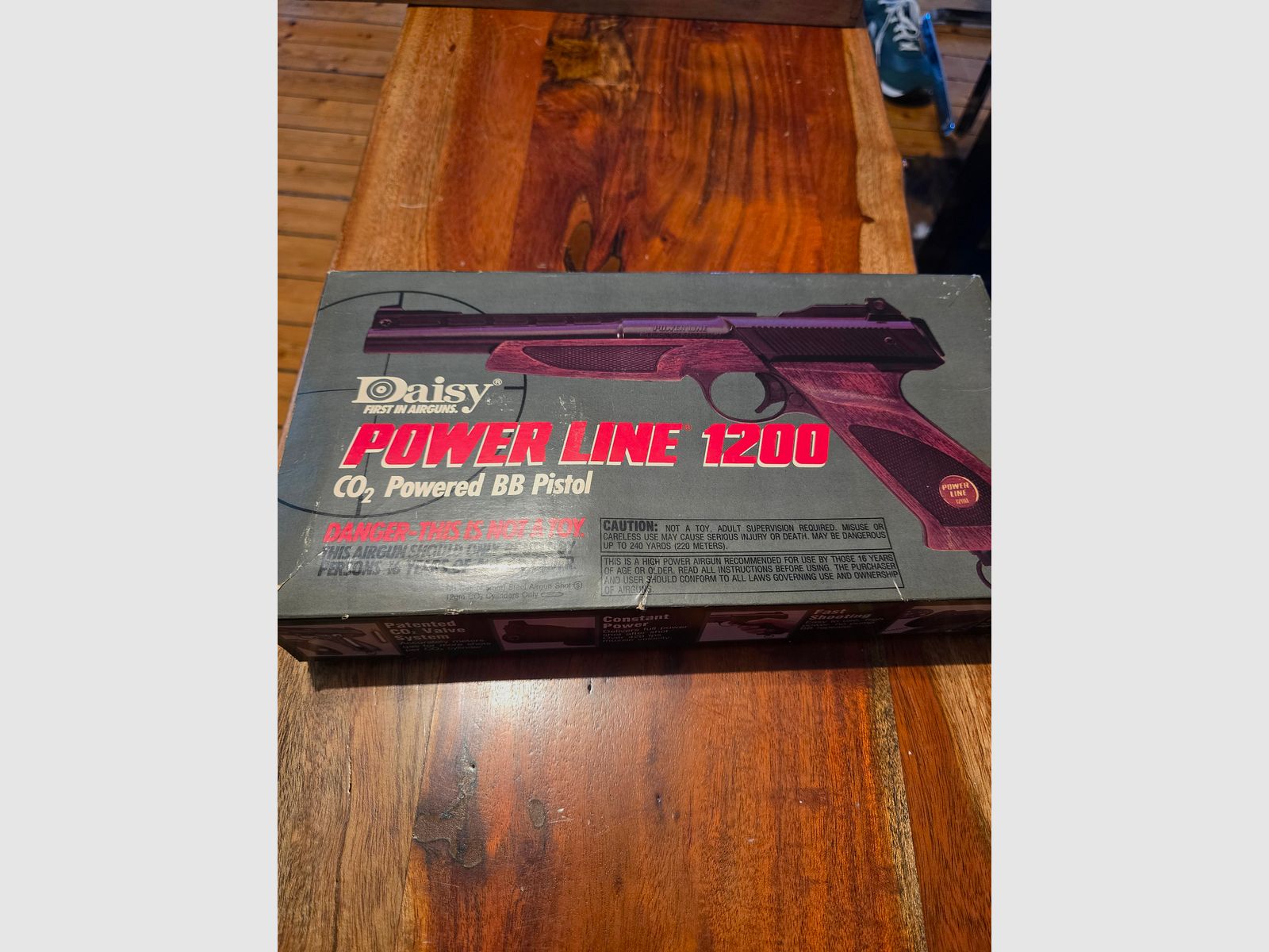 Luchtpistool Daisy Power Line 1200 co2 vintage