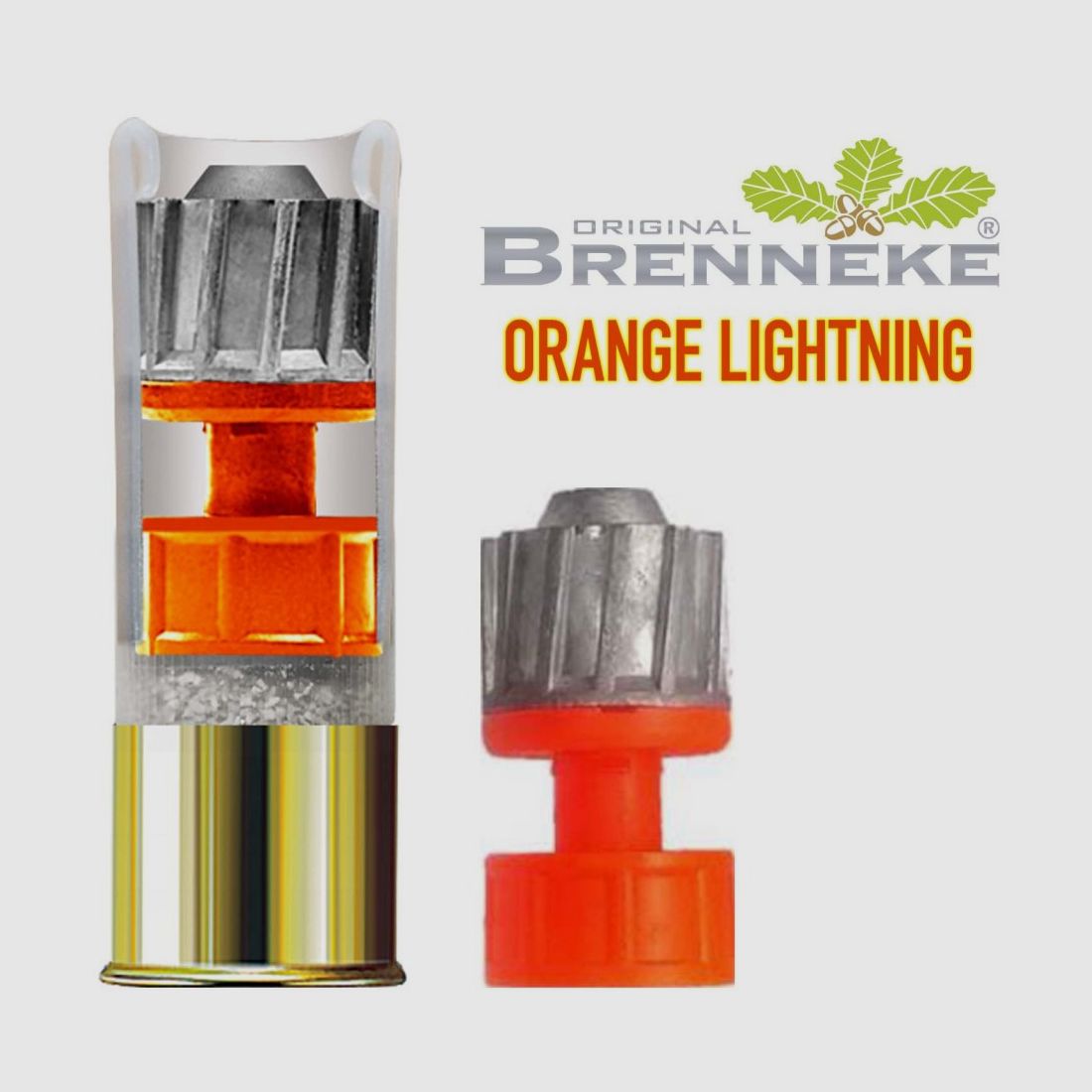 BRENNEKE Orange Lightning 12/70