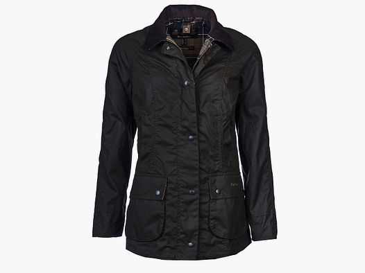 Barbour Classic Beadnell Jacke Damen Olivgrün 38