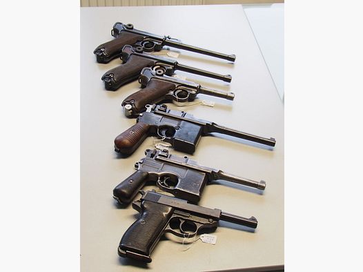 Sammlerauflösung Diverse Kurzwaffen aus Sammlerauflösung