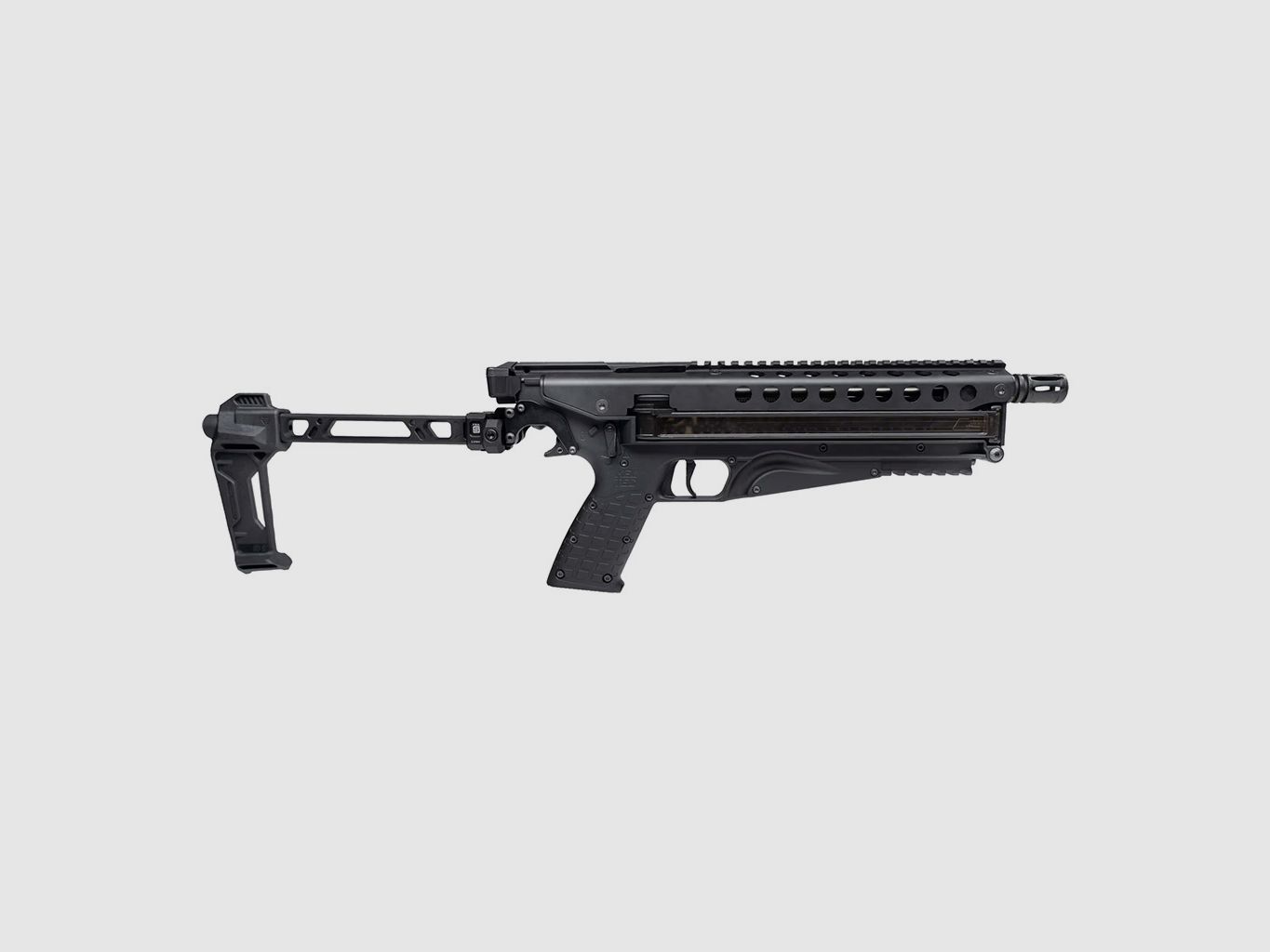 Kel-Tec P50 Defender .5.7x28, zwart, met klapkolven, afbeelding 1 van 3