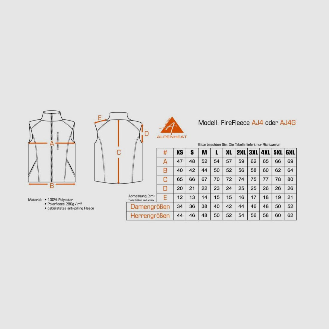 Alpenheat Fire Fleece-Weste (Vorgängermodell 2022), Bild 6 von 8