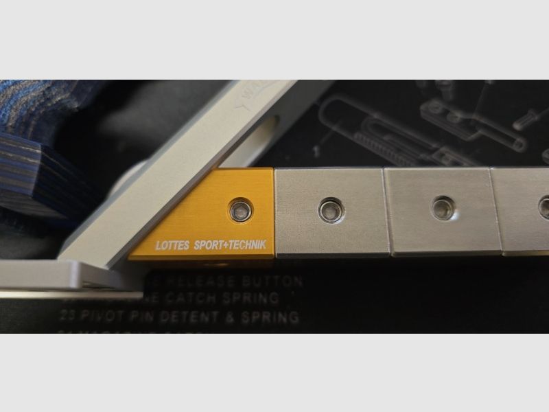 Luftpistole LP 400 Auflage