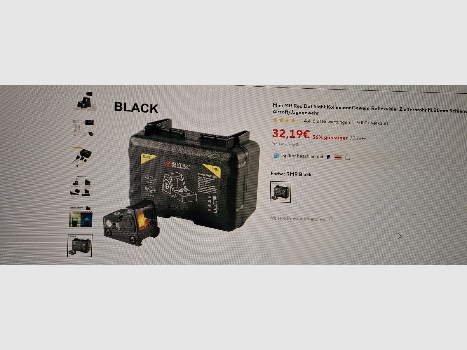 Red Dot various manufacturers