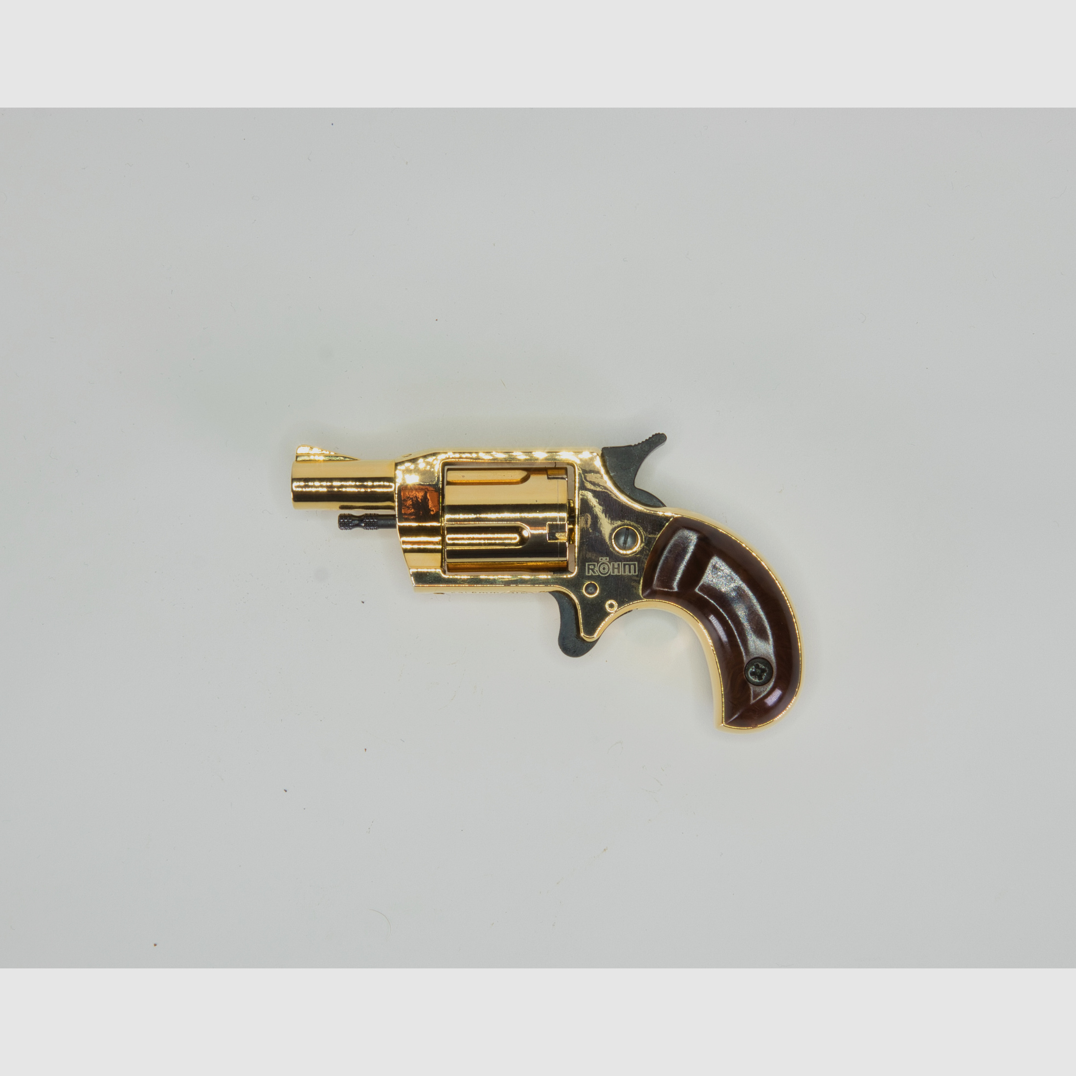 Röhm Little Joe blank firing revolver caliber 6mm Flobert Gold Edition