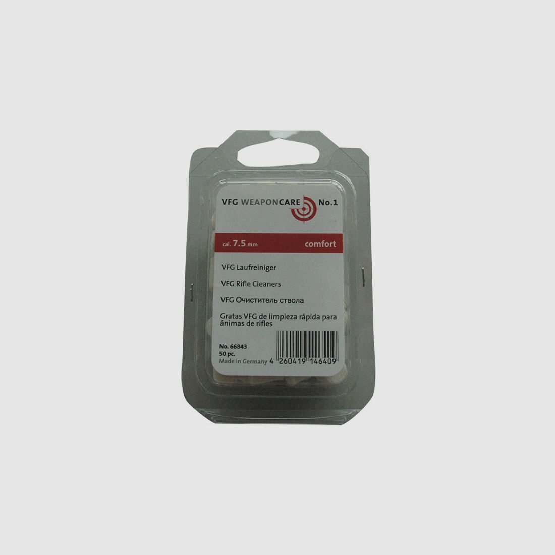 VFG Reiniger Comfort 7,5mm 50 Stück