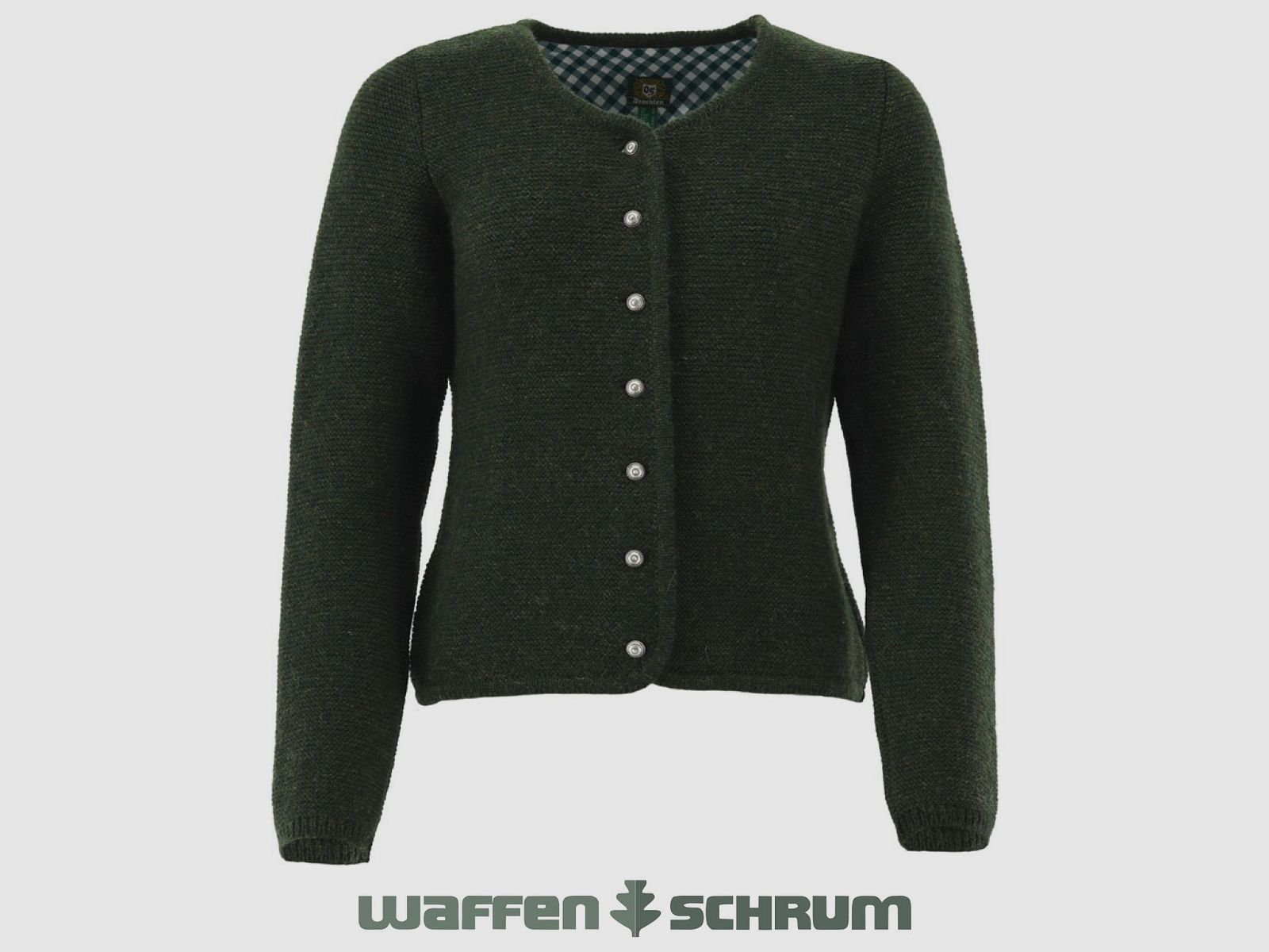 OS Trachten Strickjacke Rundhals