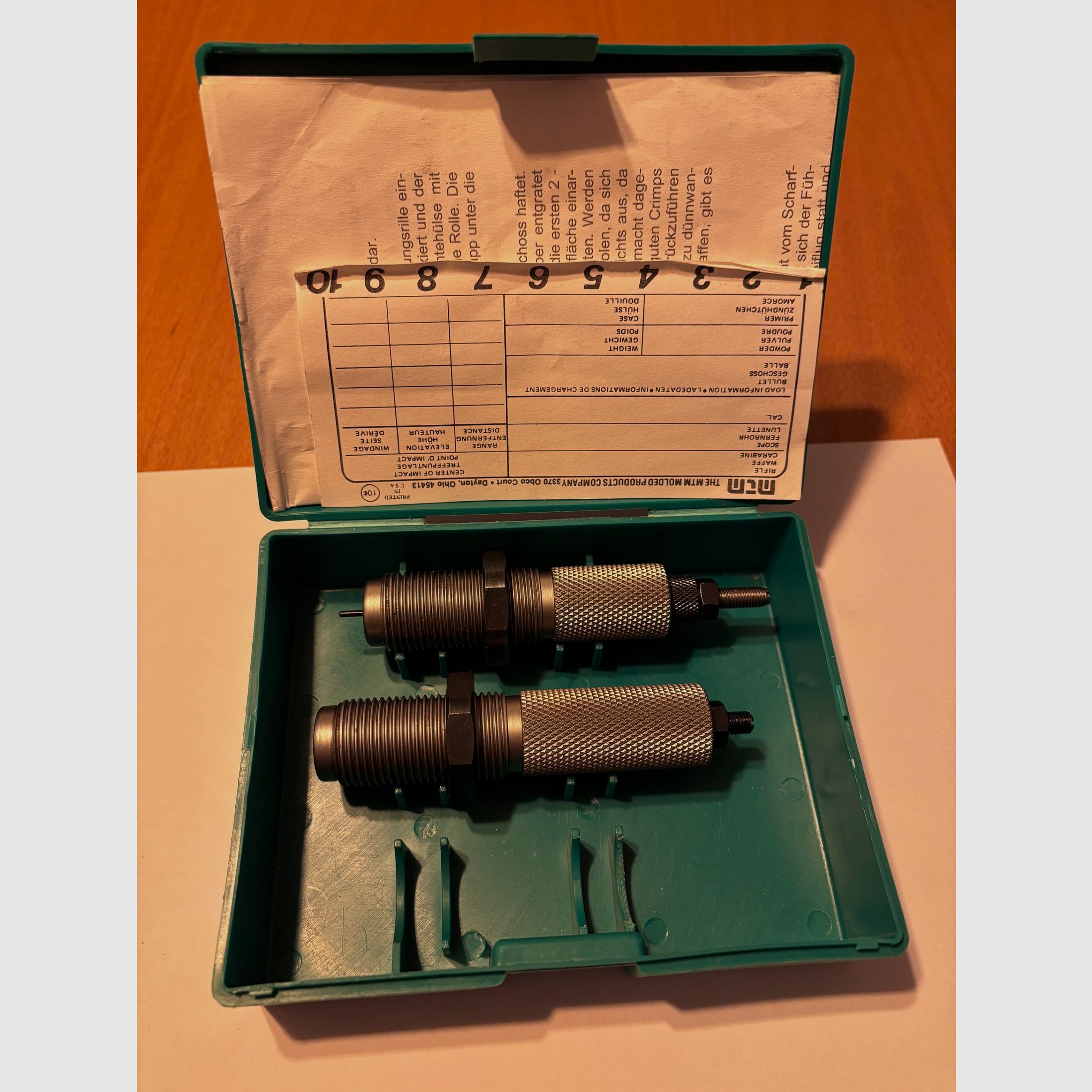 Matryca 9,3x62 Mauser, zdjęcie 2 z 3