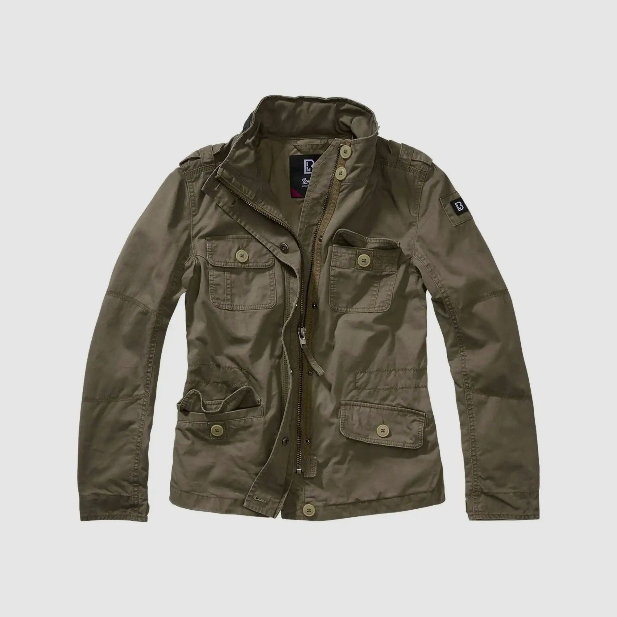 Brandit Brandit Jacke Britannia Frauen - Oliv / M