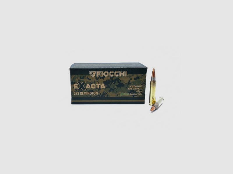 Fiocchi Exacta, HPBT, 69 gr, 50 pièces