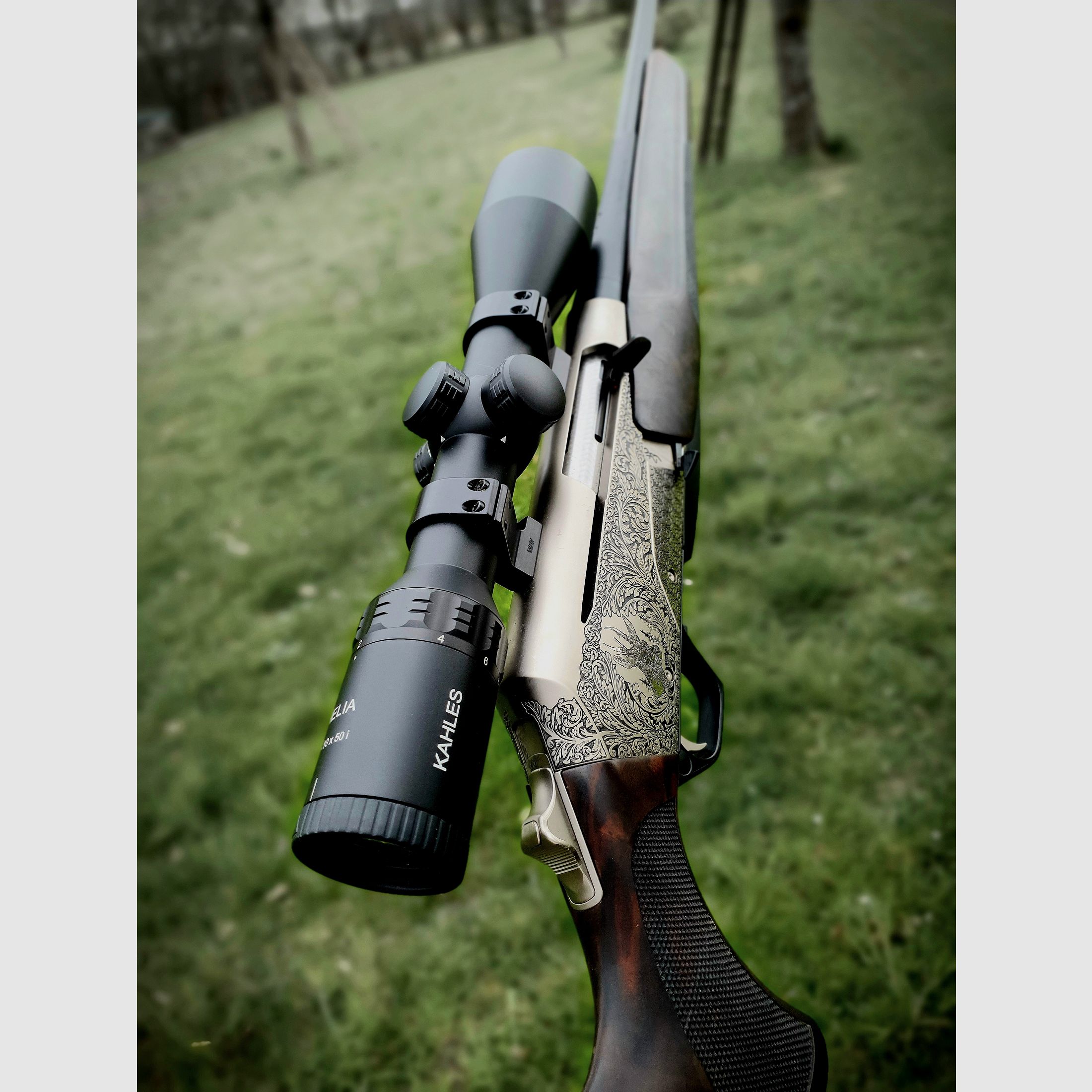 Rifle Browning BAR 4x Platinum 30-06, semiautomática + ZF Kahles Helia, HK 4+