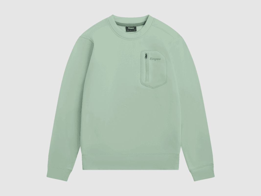 Bergans Midtli Midlayer Sweatshirt Women Mint Crush M