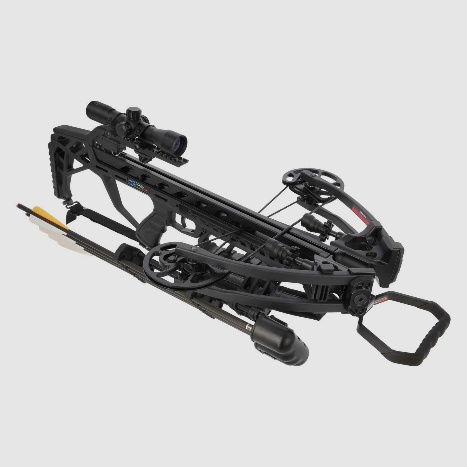SET Compoundarmbrust Man Kung Chester XB65 Schwarz 200 lbs (P18)