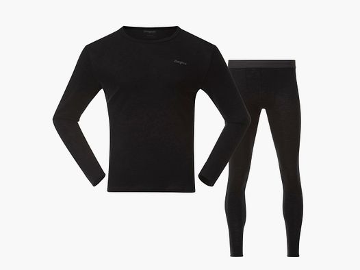 Bergans Allround Merino Underställ Set Herr Svart XL