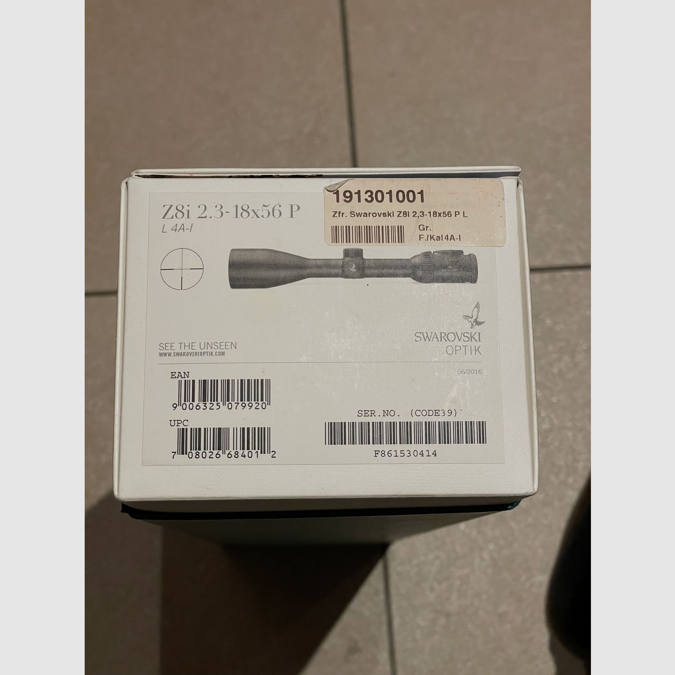 Swarovski Z8i 2,3-18x56 P