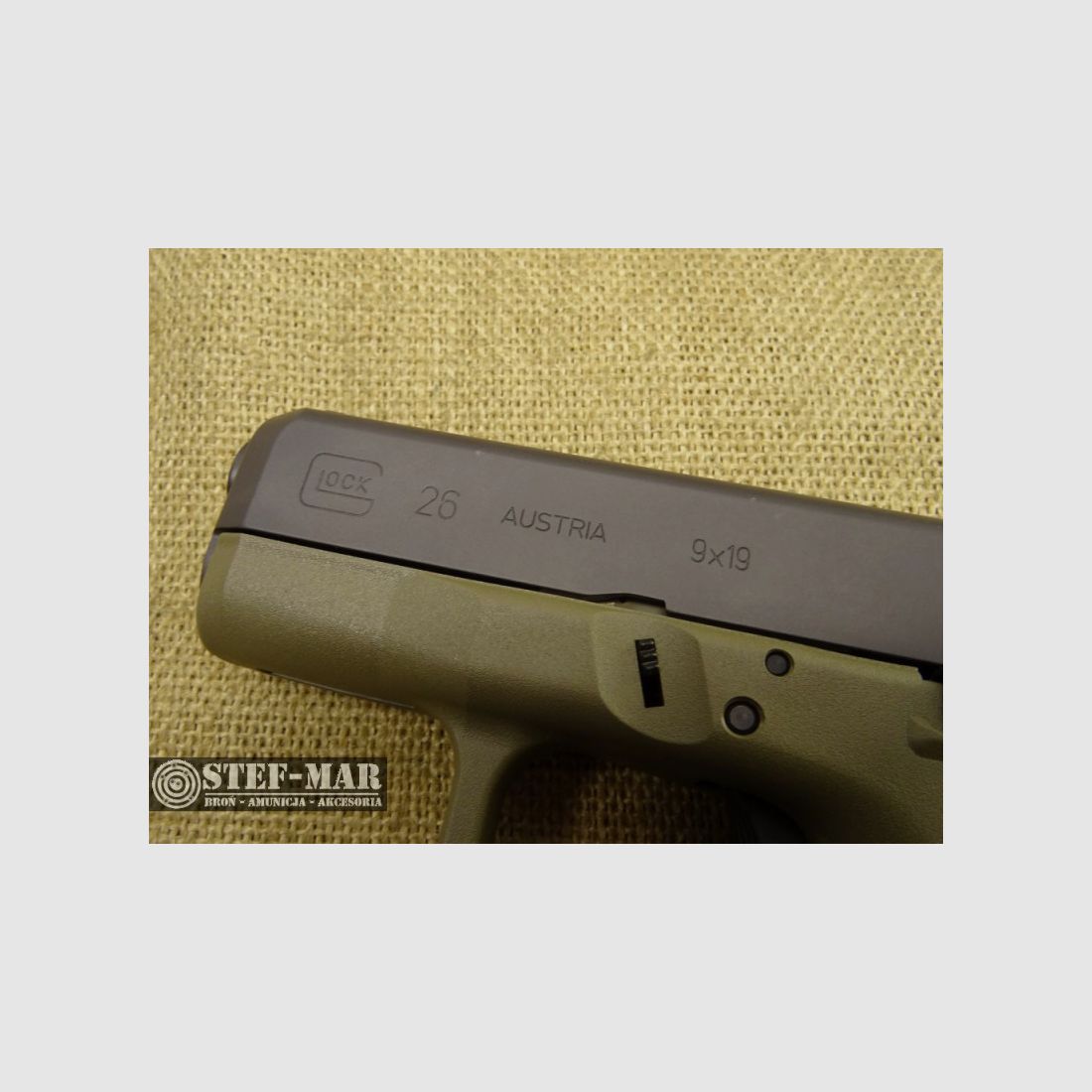 Glock 26-pistool olijf, kal. 9x19 Para, afbeelding 6 van 14