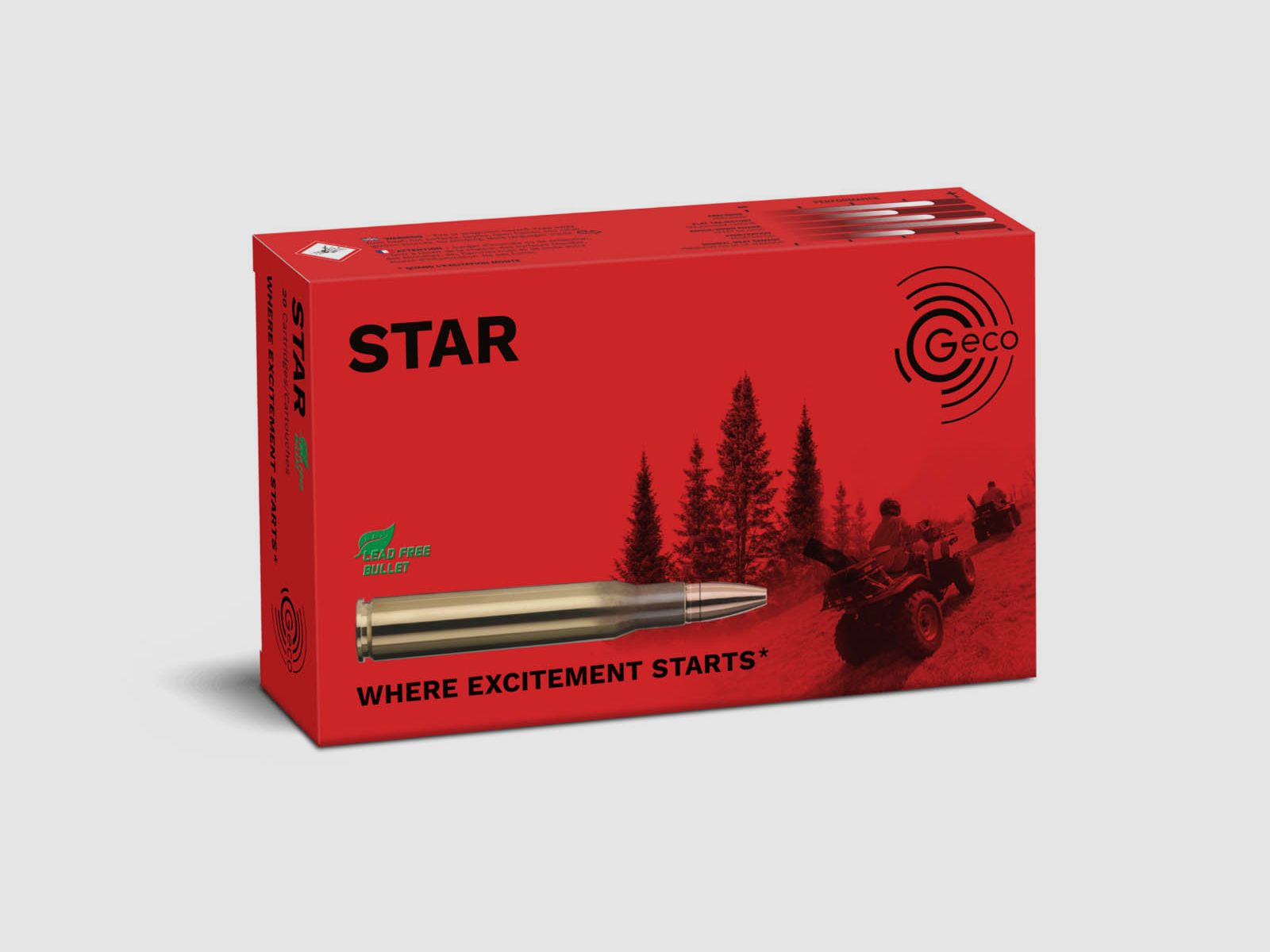 Geco 8x57JS Star 10,4g - 160gr