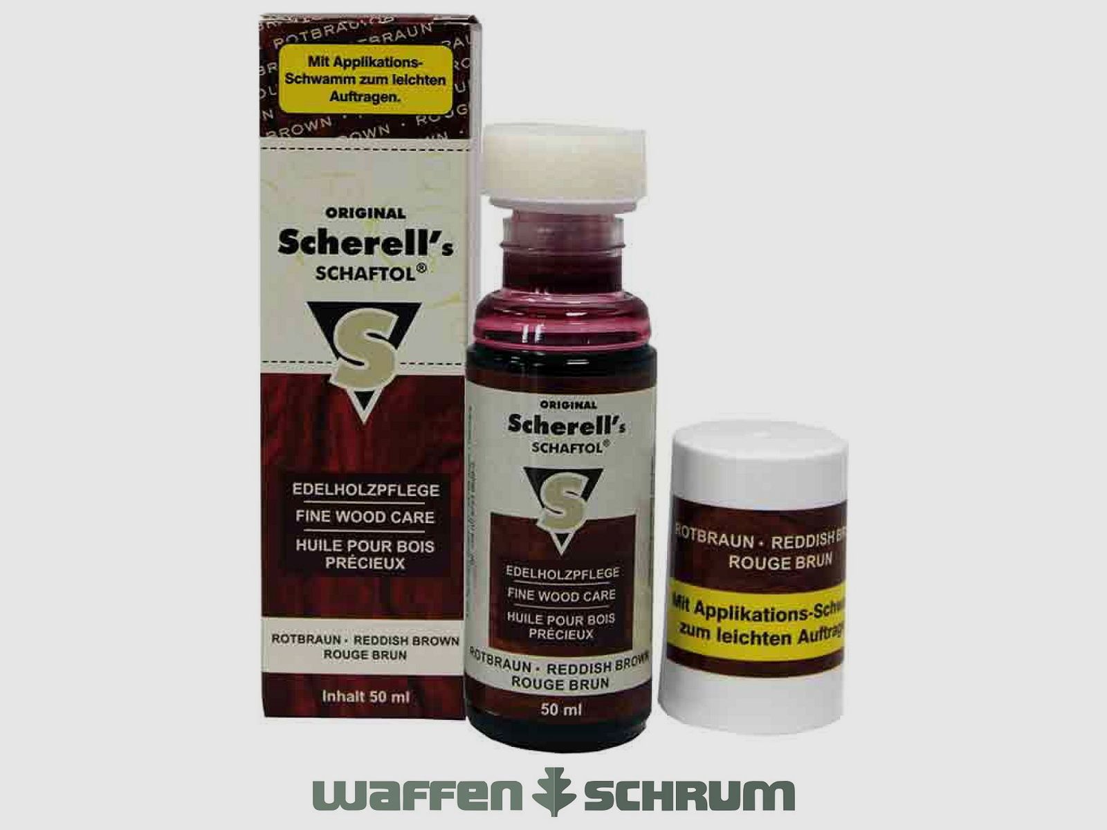 Scherell SCHAFTOL 50ml Rötlichbraun