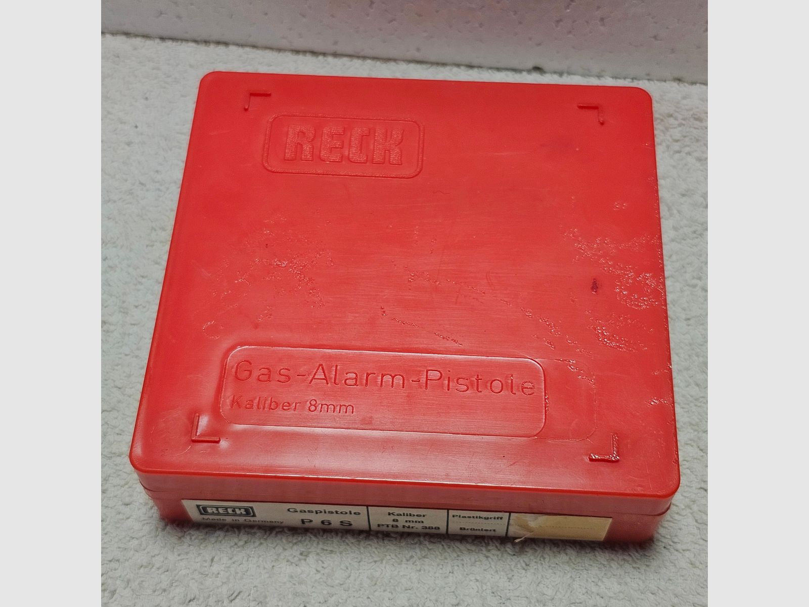 Schreckschusspistole Reck Modell P6s