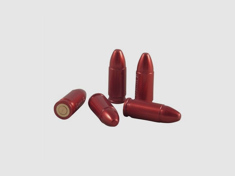 CARLSONS Snap Caps 9MM LUGER made of aluminum, pack of 5