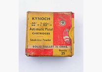 Kynoch, England Pistolenmunition 7,65mmBrowning/.32ACP