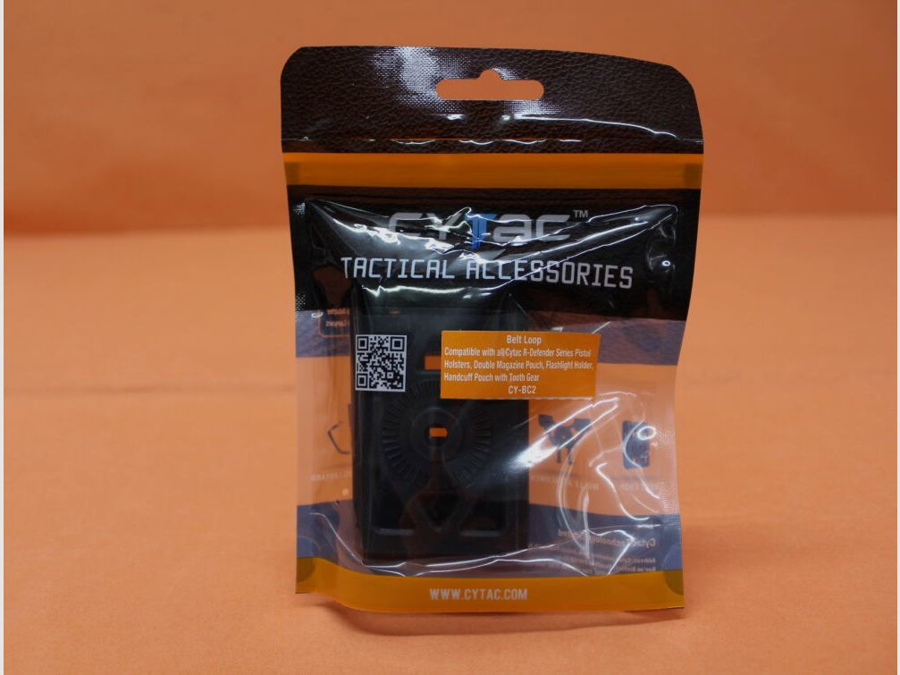 Cytac CYTAC Belt Clip/ Gürteladapter (CY-BC2) Polymer schwarz für Gürtelbreite 40-60mm