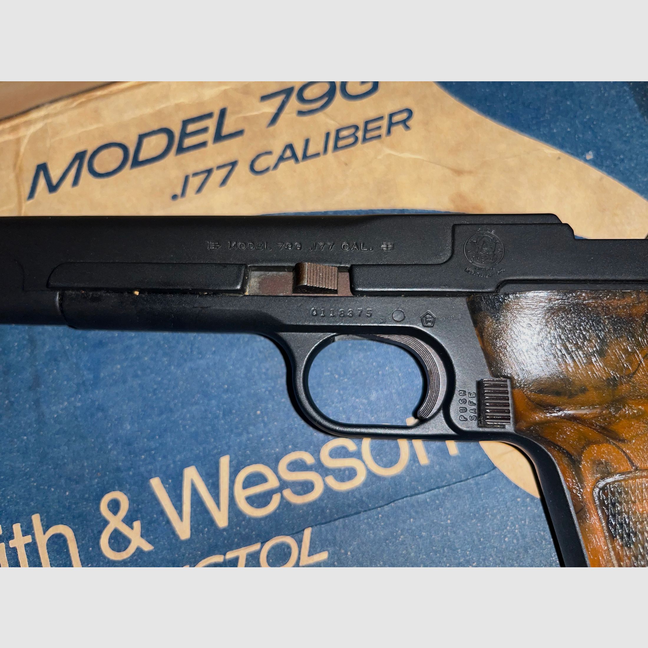 Smith and Wesson model 79g .177 caliber VHB