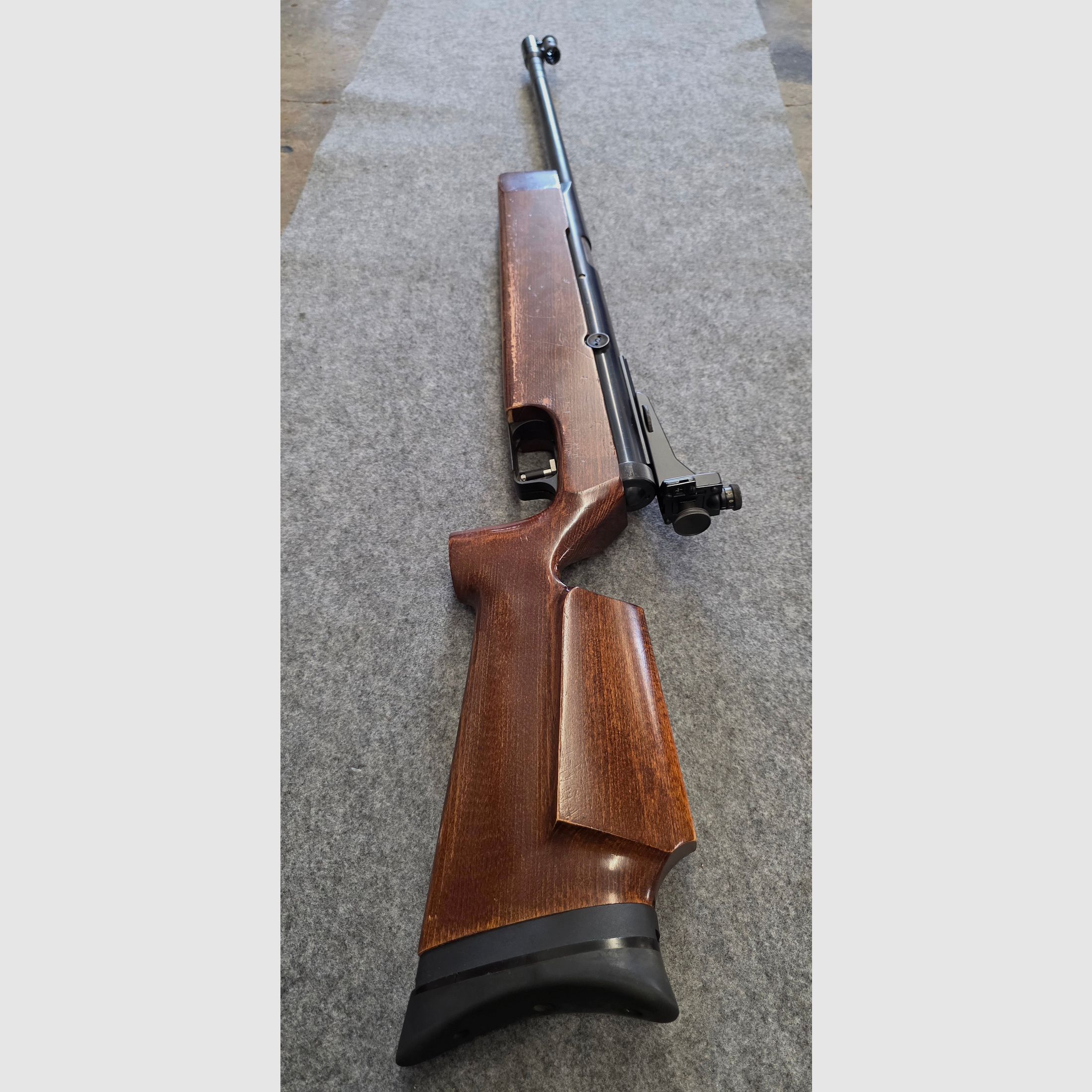 Match air rifle side cocking Diana Mod. 75 U T01 very rare in good condition
