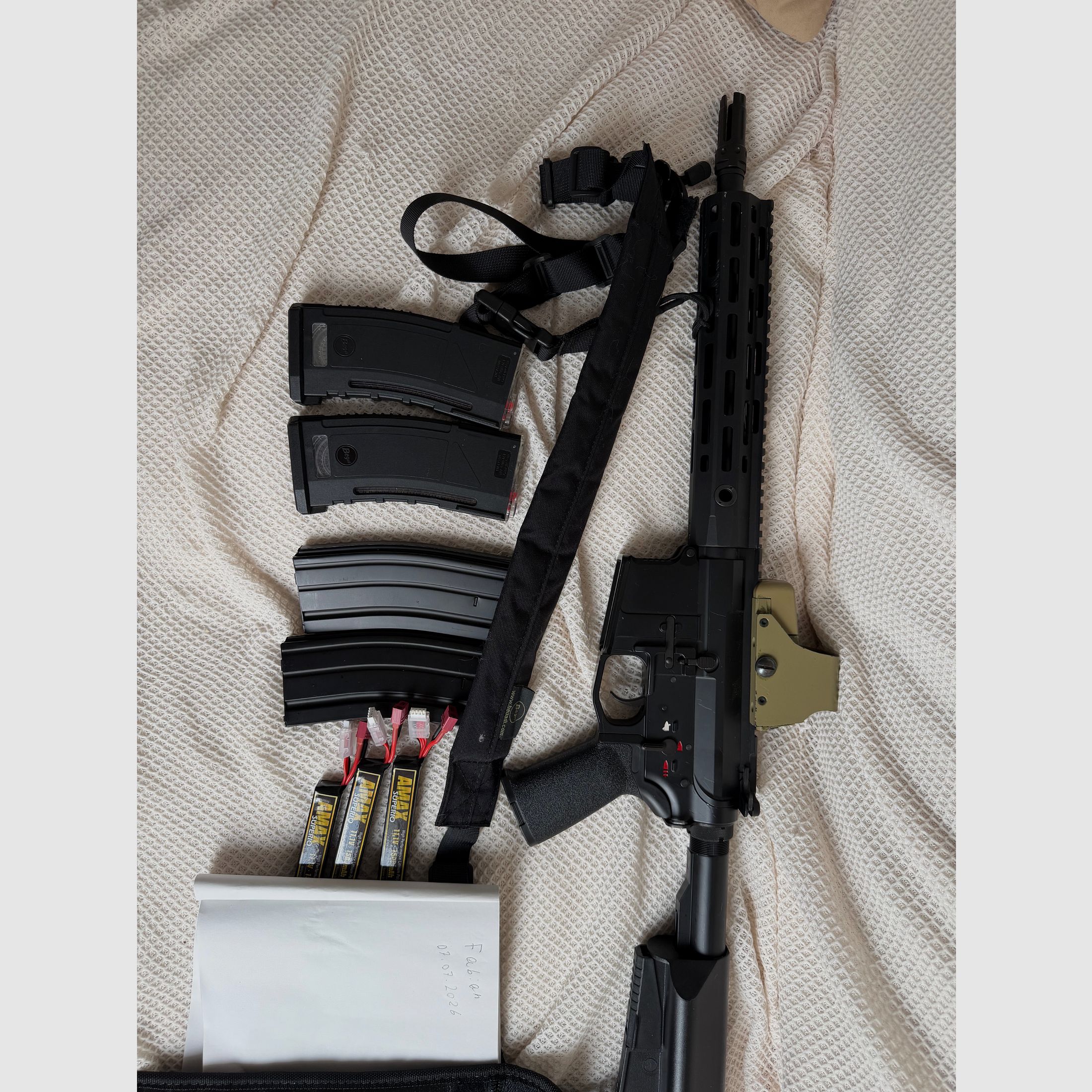 BEGADI SPORT M4 "NOVA" CQB -GEN.5- UPGRADE S-AEG WITH PRO HOPUP