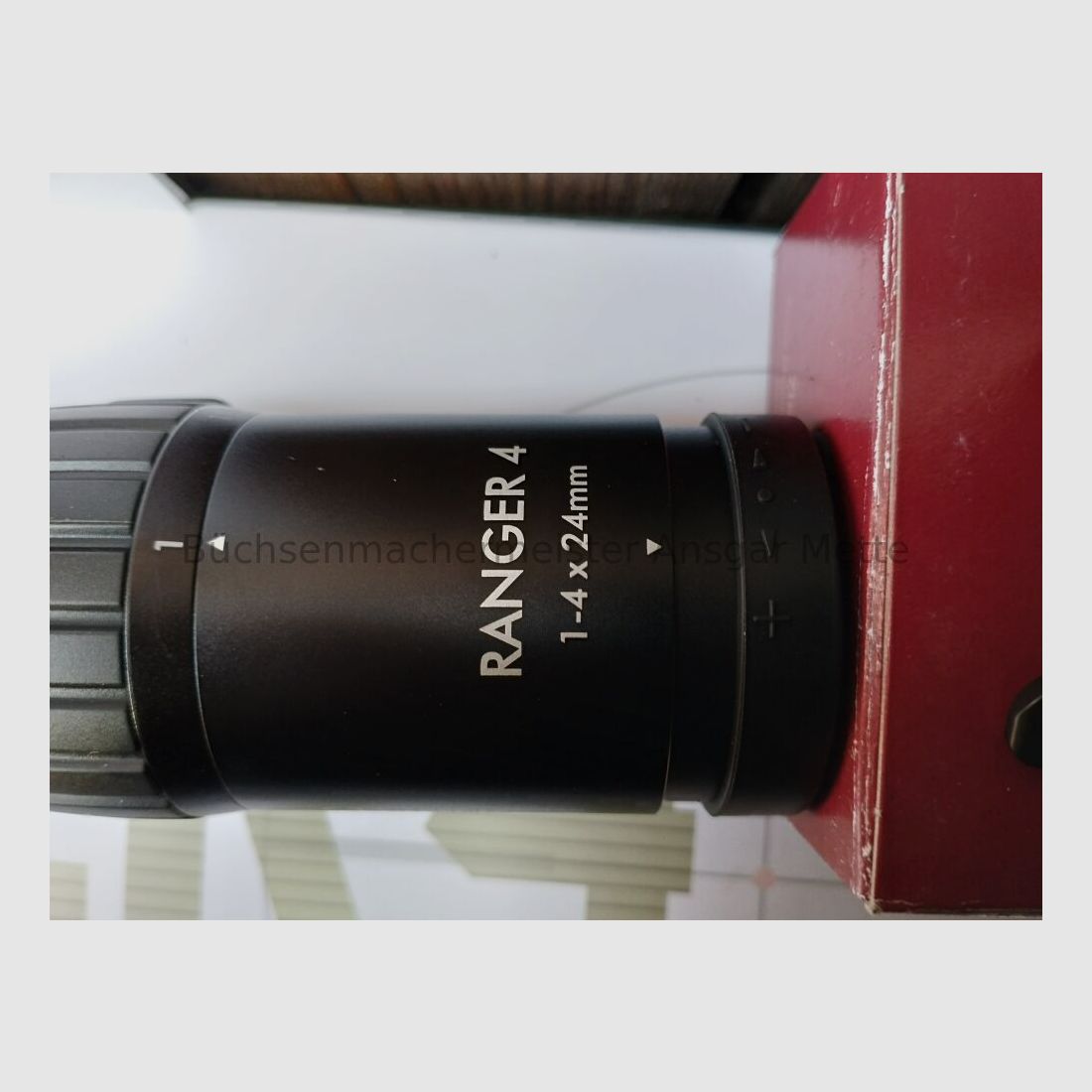 Steiner Ranger 4 1-4x24 mit ZM Schiene und Montage für Blaser R8 Steiner Ranger 4 1-4x24 mit ZM Schiene und Montage für Blaser R8