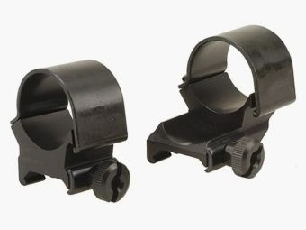 Anneaux Weaver Top-Mount Weaver-Style (1 étendu) noir mat 25,4mm de haut, BH 8,43mm