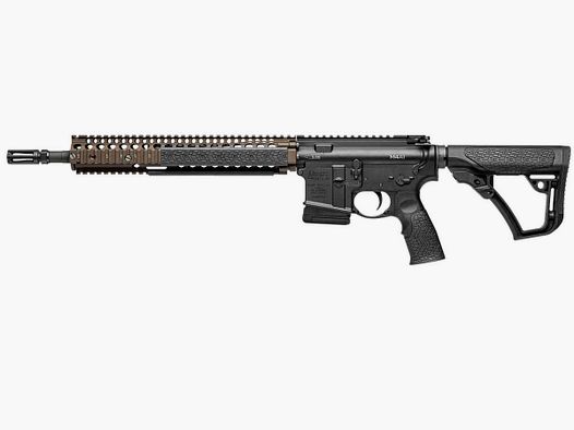 DANIEL DEFENSE M4A1 canon 14.5' cal. 5.56 Black - FDE - Noir / Fde