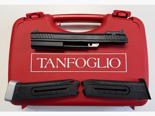 Tanfoglio sistema di cambio calibro .22lr, impugnatura di piccole dimensioni per Gold Match o Ultra Match 9 x19 - COME NUOVO