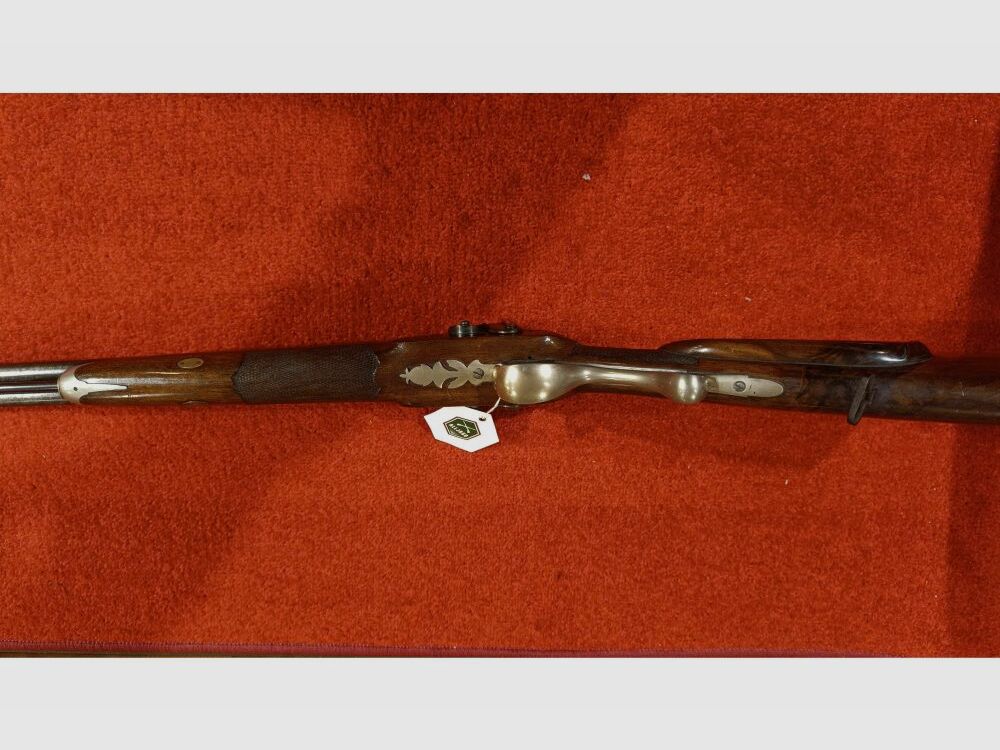 Perkusyjna podwójna strzelba damasceńska Würzburg 20 (czarny proch)