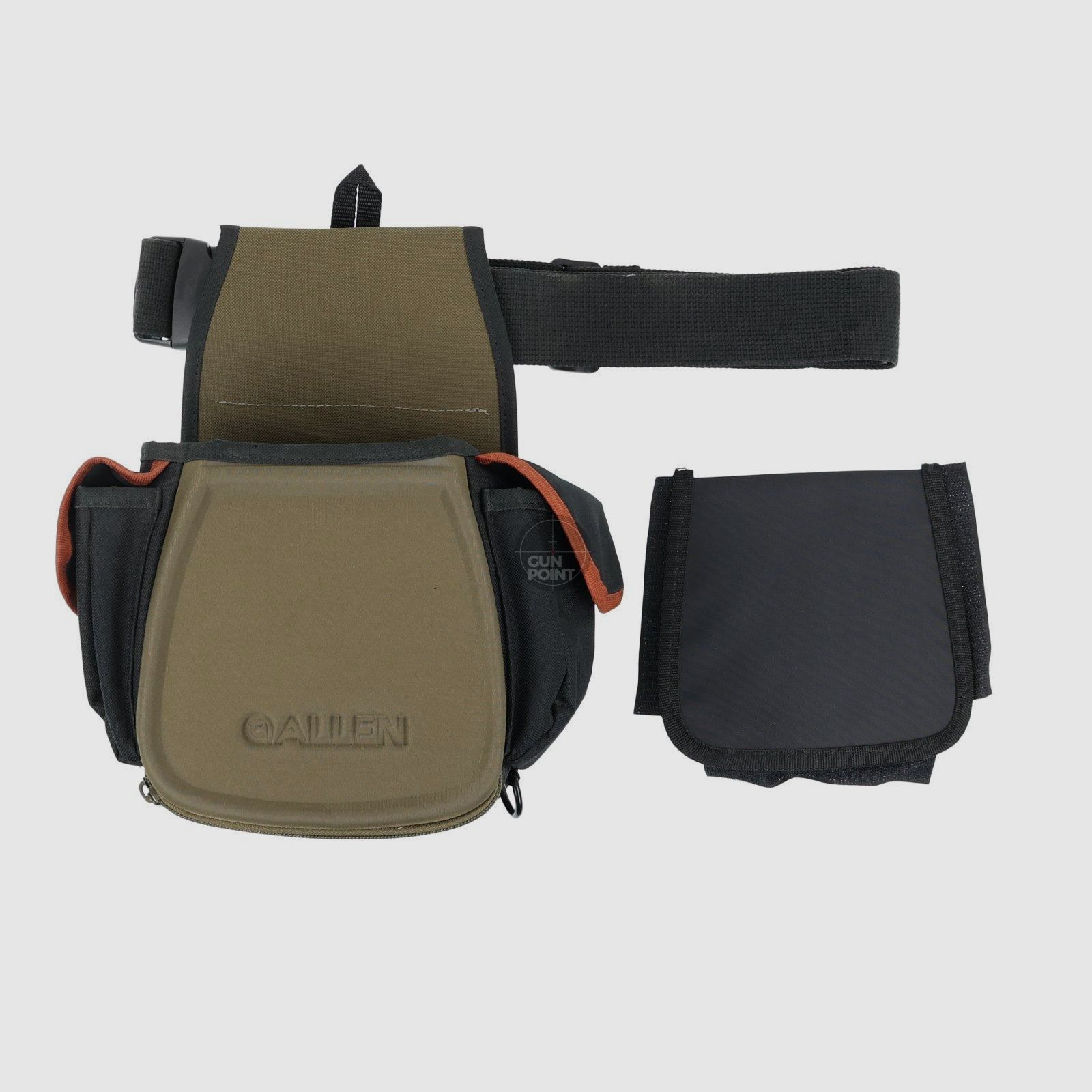 ALLEN - Pro bolsa de municiones negro/café