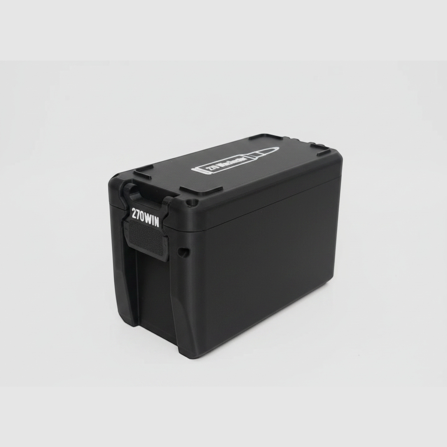 Filamelt Munitionsbox / 270 Winchester / 'Klapp- / Rastdeckel' / Patronenbox, Ammo Box