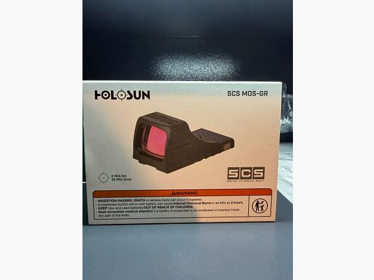Holosun SCS MOS GR / Neuwertig inkl. Rechnung 
