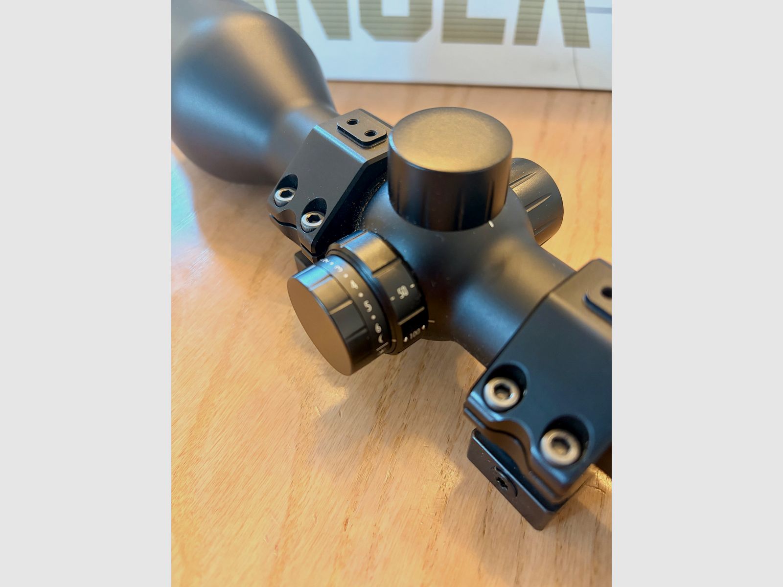 Steiner Ranger 6 3-18x56 scope inkl. GGS precision mounting rings – Top Zustand