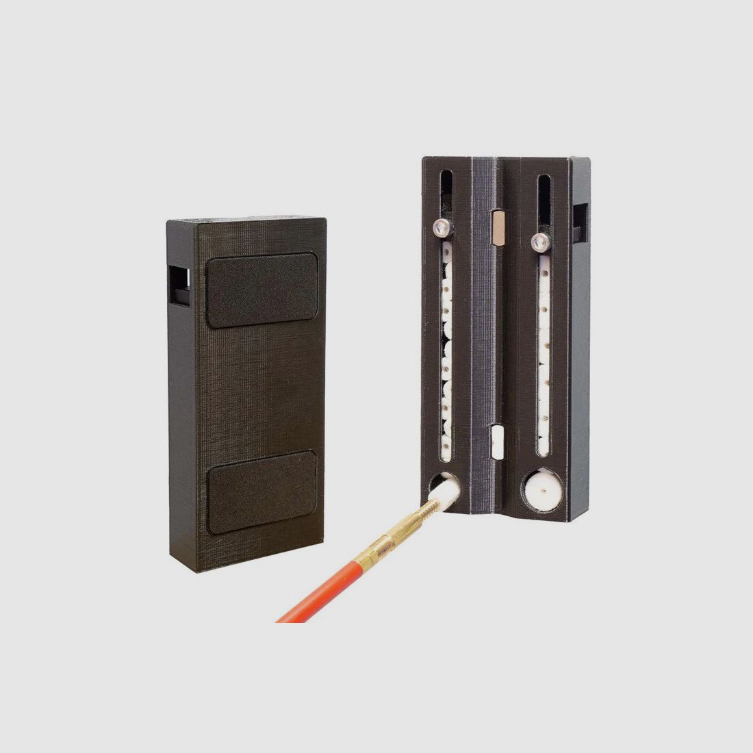 Our stable magnetic holders: cleaning rod holders with felt dispenser, image 2 of 2