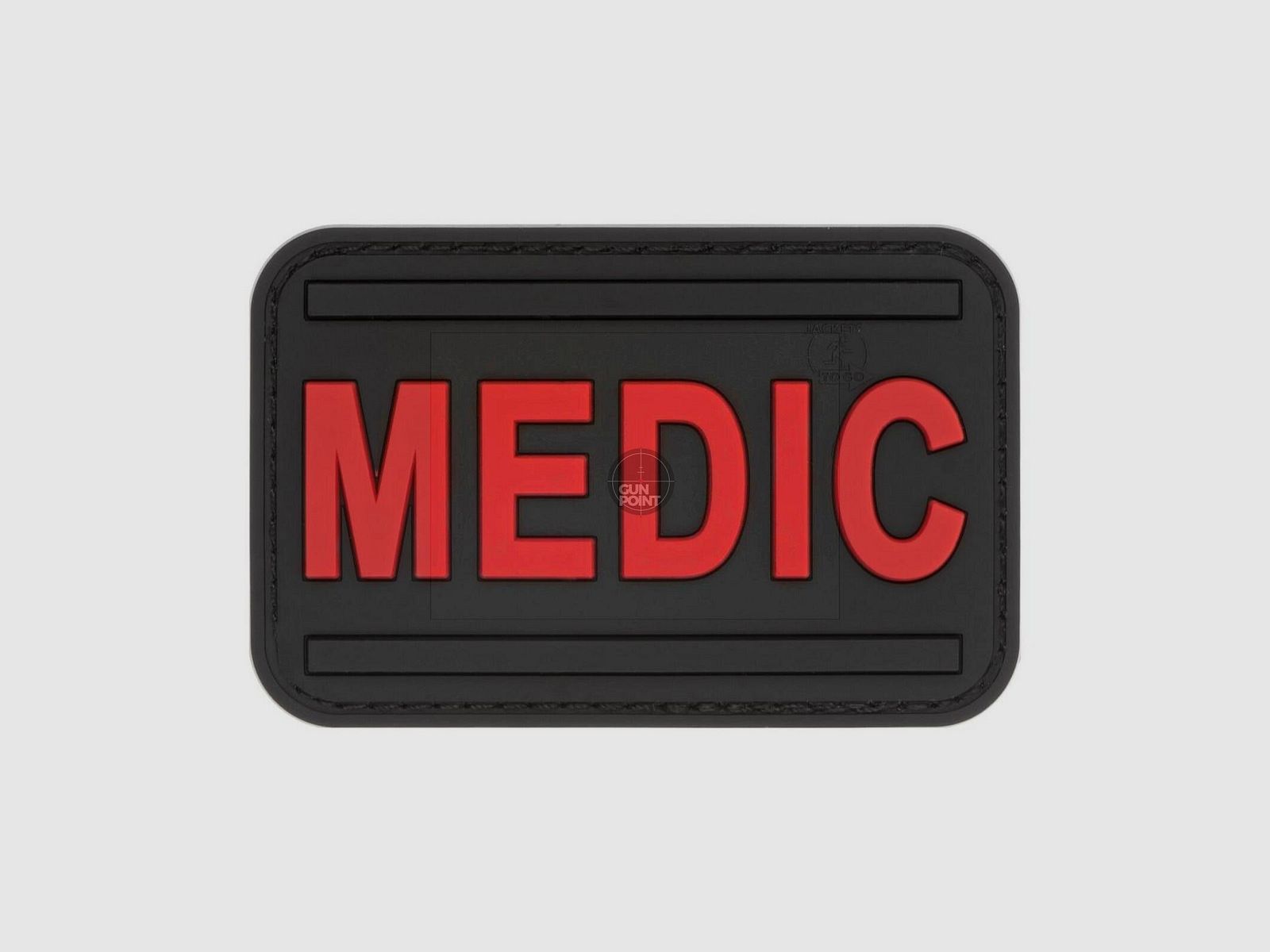 JTG Medic Rubber Patch-Blackmedic