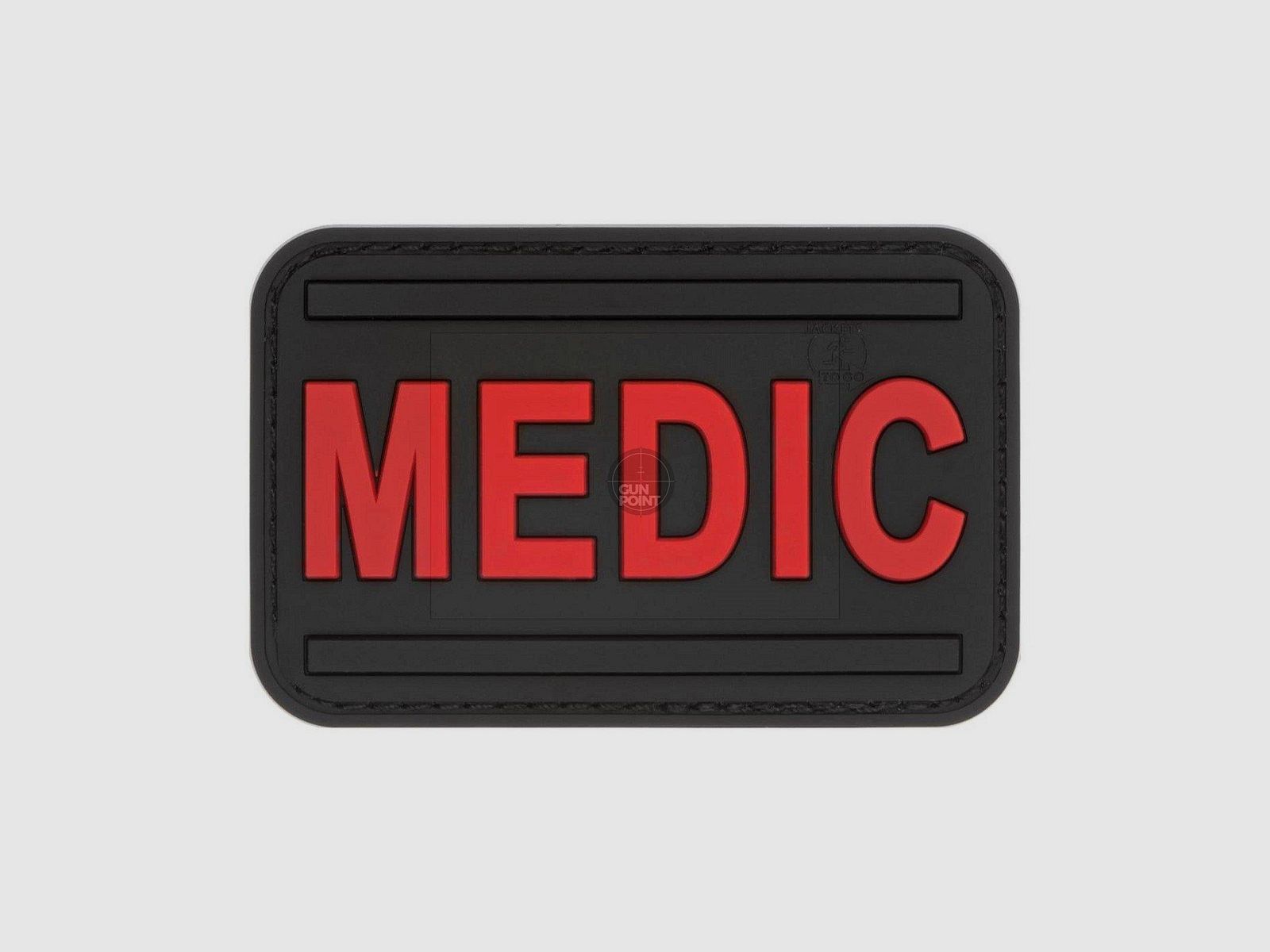 JTG Medic Rubber Patch-Blackmedic