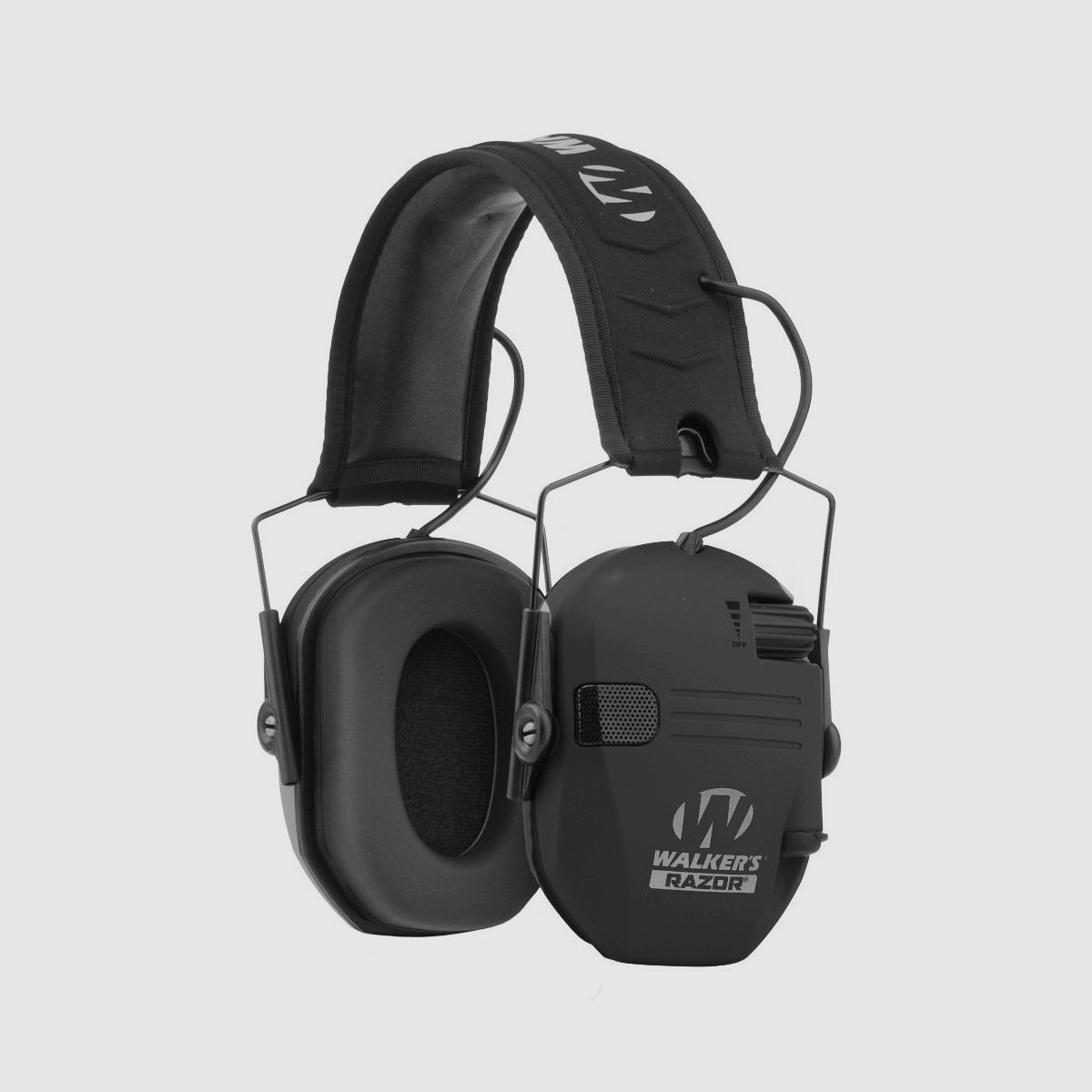 Walker's – Razor Slim Active Earmuffs – Black – GWP-RSEM, image 1 of 4