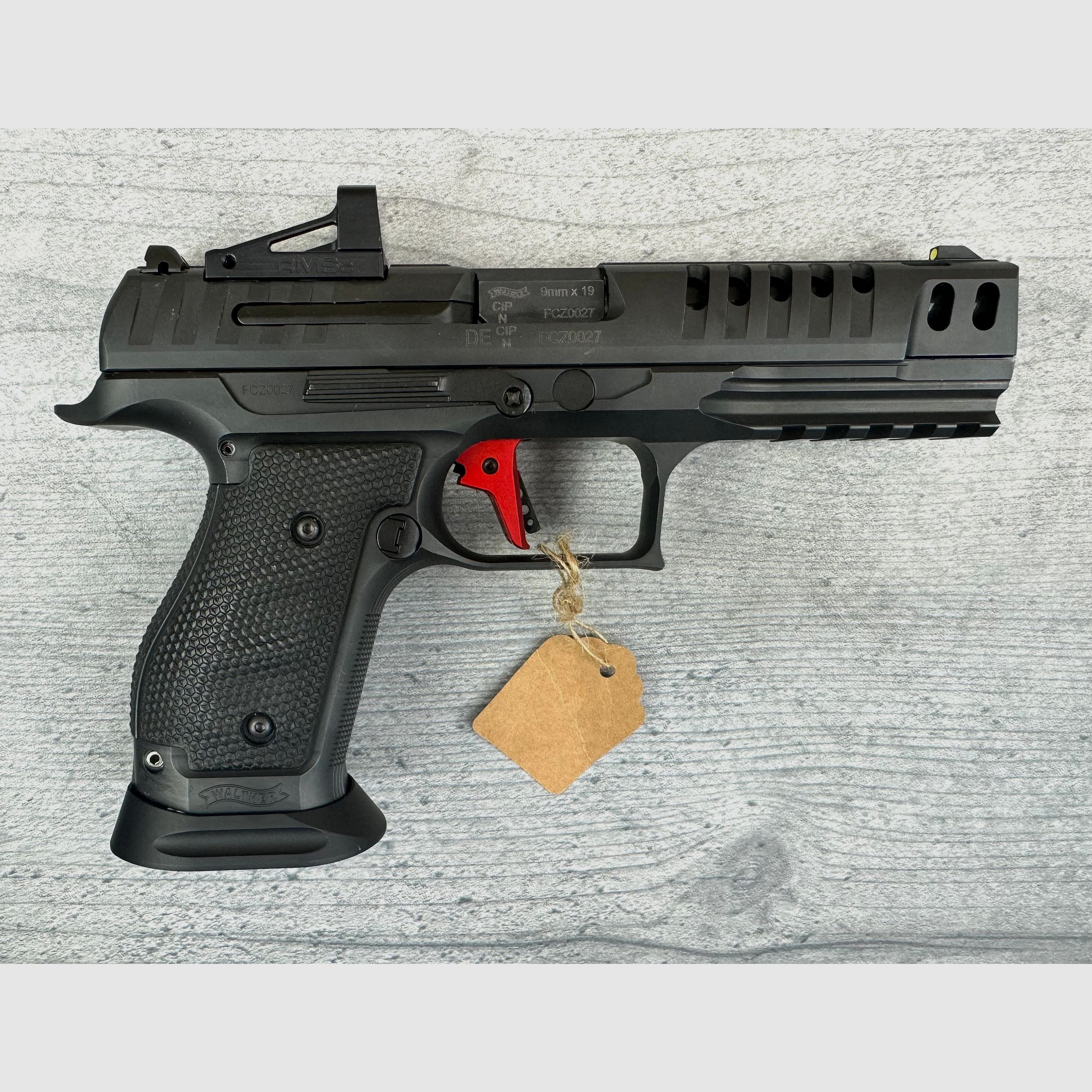 Vorführwaffe Carl WALTHER Q5 Match SF Expert 9x19 INT