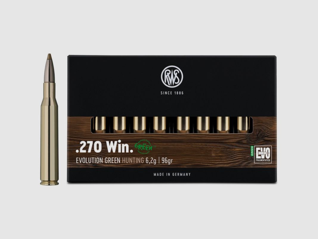 RWS .270 Win Evolution Green 6.2 g, Bild 1 von 3