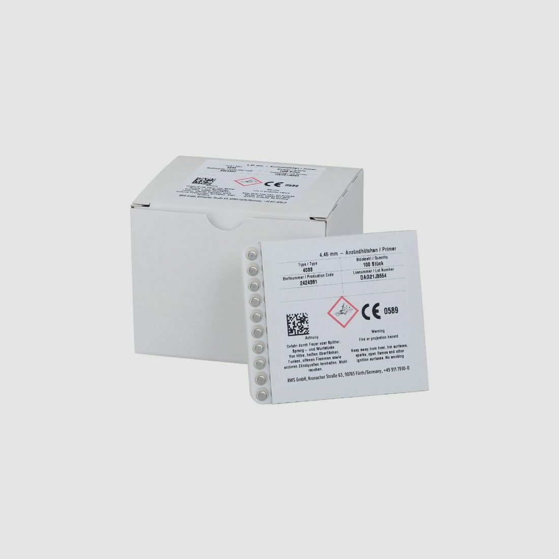 RWS detonador 4033 à100