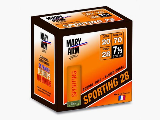 Cal. 20 Mary Arm Sporting 28 7,5