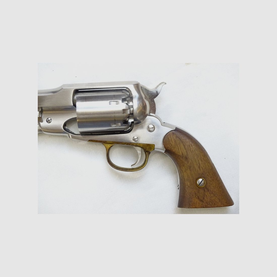 Original Hege-Uberti Perkussionsrevolver Model 1858 New Army Inox Kaliber .44