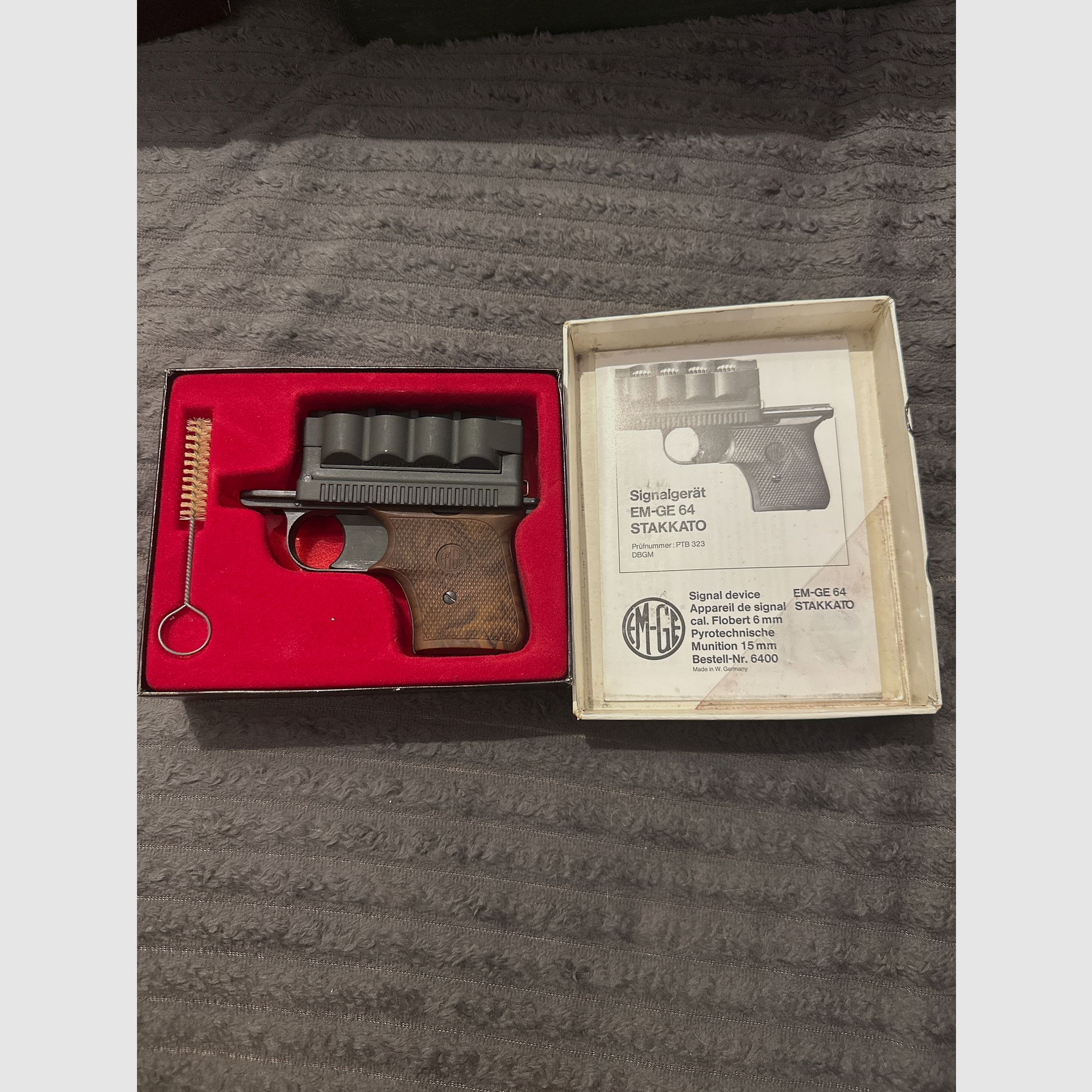 EM-GE 64 STAKKATO PTB 223 – OVP – Top Zustand – Komplett